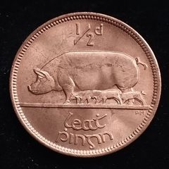 Ireland - 1967 - Irish 1/2d - Irish Half Penny - UNC - KM.10 - [306]