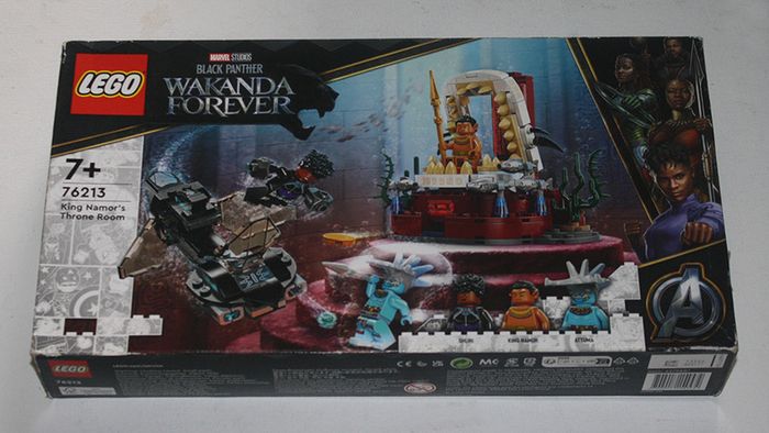 LEGO Marvel Black Panther Wakanda Forever: King Namor's Throne Room 76213