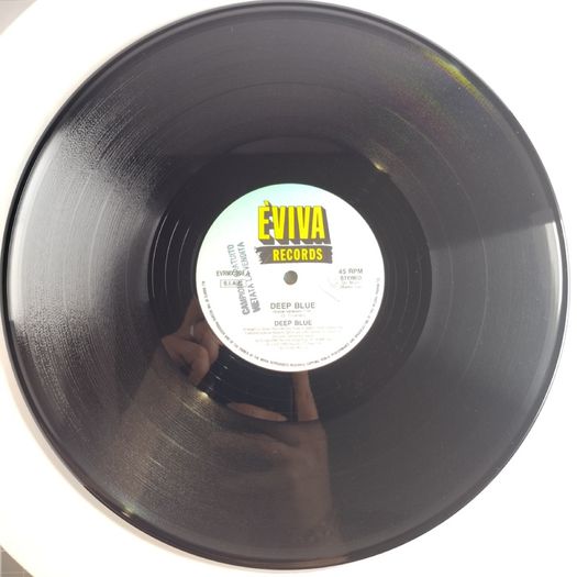 Deep Blue - Deep Blue - Eviva Records - HUGE Ibiza SASHA Classic! Downtempo Ambient HOUSE Breaks ORIGINAL 1990 Pressing! Condition: Near MINT!
