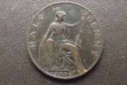 1901 Great Britain. Victoria. Half Penny