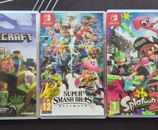 Nintendo Switch Games: Minecraft, Splatoon 2, Super Smash Bros Ultimate