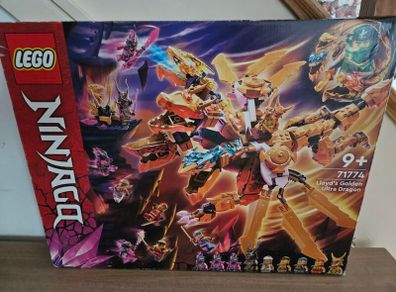 lego niniago 71774 Lloyd's golden ultra dragon