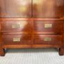 Solid Wood Double Wardrobe with Drawers- 2nd hand Image 2