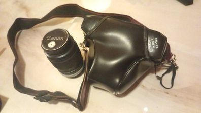 Canon AE1 with 2 lenses, good condition, 1 careful owner, leather cover, D18, post 10e