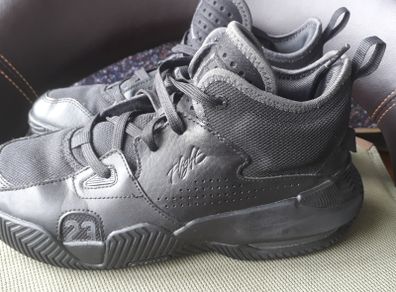 Nike Junior Stay Loyal 23 triple black shoes UK5