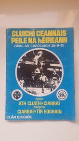 GAA: All Ireland Football Final Programme, Dublin v Kerry, 1975.
