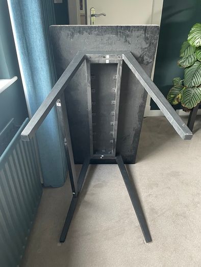 Large Desk - Industrial Style Distressed Concrete