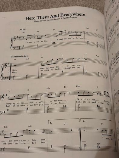 The Joy of the Beatles sheet music songbook