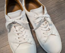 White Leather Sneakers Charles Tyrwhitt - Men's