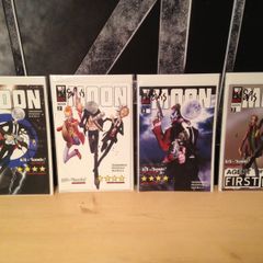 Complete run of MOON - All Comics signed by an author