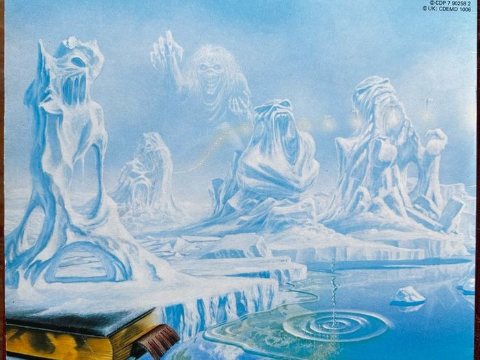 Iron Maiden original 1988 release seventh son of a seventh son in vg+ condition