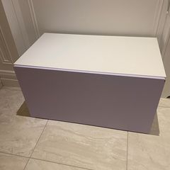 Toy storage bench