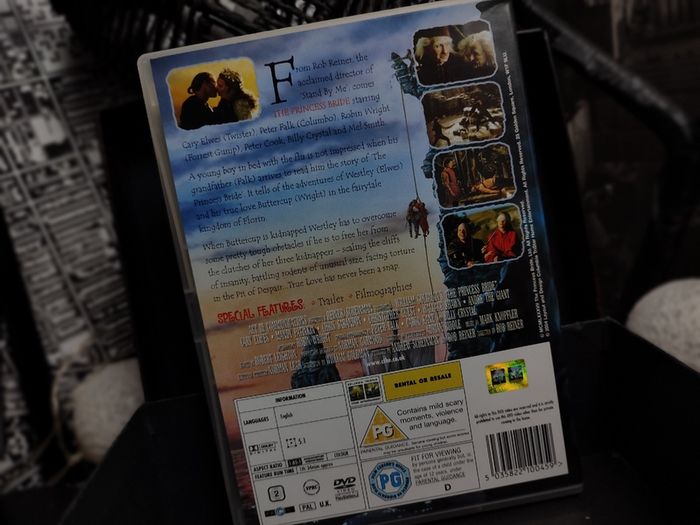 The Princess Bride ! DVD ! 1987 Classic Movie ! Adventure ! Fantasy ! Comedy !