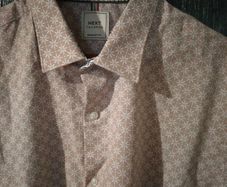 Mens Next short sleeve shirt. Like new