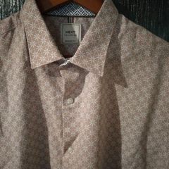 Mens Next short sleeve shirt. Like new