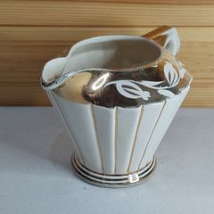 Vintage Sadler Gold Gilt Milk/cream Jug Pot
