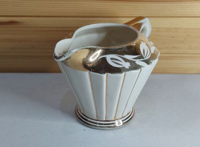 Vintage Sadler Gold Gilt Milk/cream Jug Pot