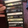 tape player and an assortment of cassettes Image 2