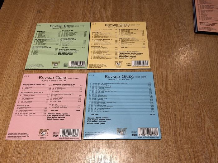 GrieG:Songs | Lieder [Complete]