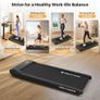 Walking Pad with Incline 3 in 1 Under Desk Treadmill for Home and Office 2.5 HP Walking Treadmill 300 Lbs Portable Incline treadmills with LED Display Remote Control & APP Image 9