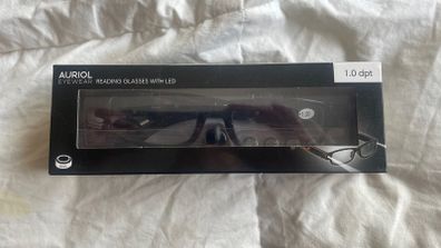 Reading glasses with led light