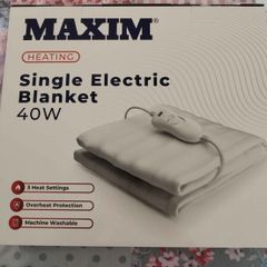 Single Electric Heated Blanket