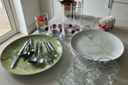Dinnerware-Plates- Glasses- cutlery