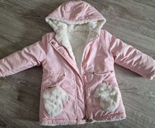 Baby girl winter reversible jacket 2-3y
