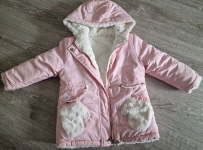 Baby girl winter reversible jacket 2-3y