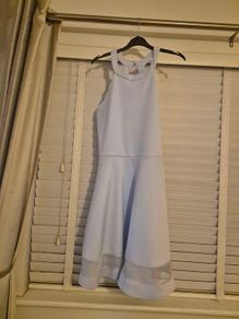 Lipsy Girls Baby Blue Occasion Dress