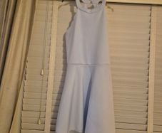 Lipsy Girls Baby Blue Occasion Dress