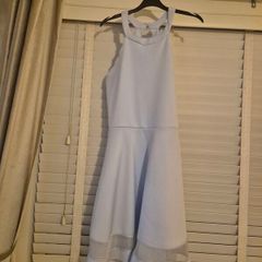 Lipsy Girls Baby Blue Occasion Dress