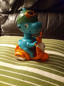 Motorbike Dino toy