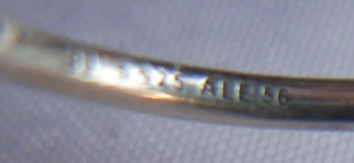 Authentic PANDORA 925 Sterling Silver Clear CZ Sparkling Crown Ring size P