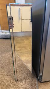 Mirrored bathroom wall cabinet -double door