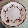 Lovely Old Bone China Hanging Plate. Image 8