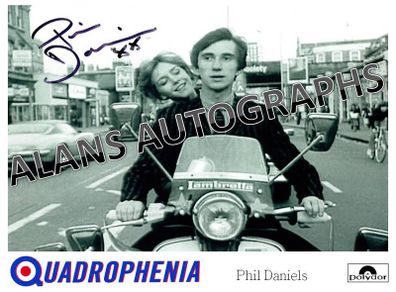 Quadrophenia Phil Daniels autograph