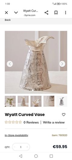Meadows and Byrne Vase