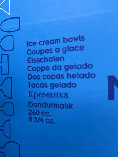 2 New Ice Cream Bowls