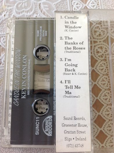 Candle in the Window.   Kevin Conlon.    Cassette tape.