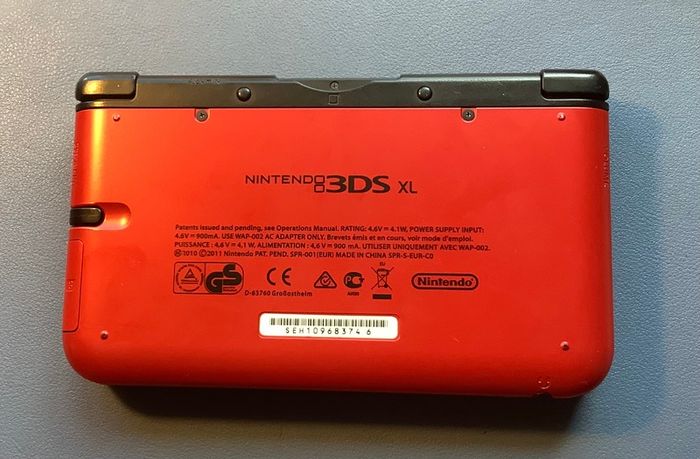 3ds Xl Red