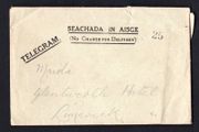 1942 Ireland 15th November Limerick (Luimneach handstamp on Telegram), Co. Tipperary Telegram Envelope and Contents 4