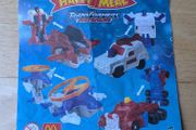 Vintage Transformers flyer from McDonalds Happy Meal 2003