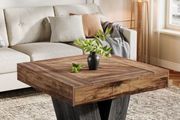 Square Coffee Table Modern Heavy Duty