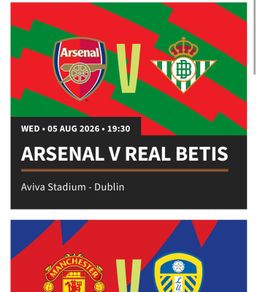 Arsenal vs Real Betis