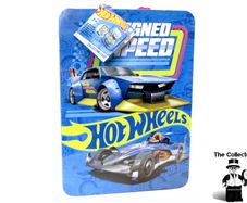 Hot Wheels Designed For Speed Storage Tin Brand New Sealed Hot Wheels metal storage carrying case for up to 50 cars