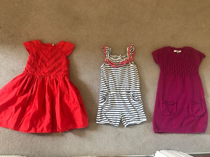 Age 4-5 bundle of dresses - like new