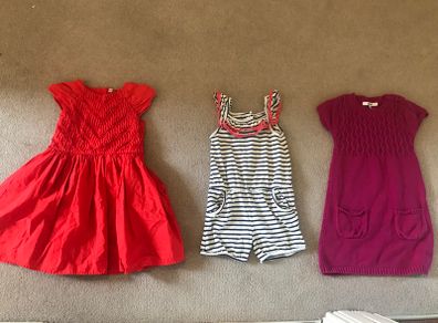 Age 4-5 bundle of dresses - like new