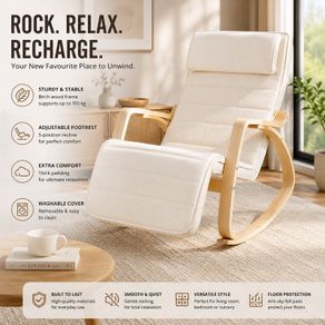 Rocking chair Wooden