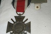 Original Hindenburg Iron Cross with its ribbon